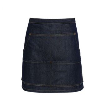 JEANS STITCH DENIM WAIST APRON Indigo Denim U