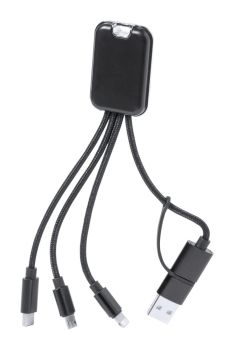 Whoco USB nabíjací kábel black