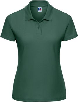 Russell | Dámské piqué polo bottle green XS