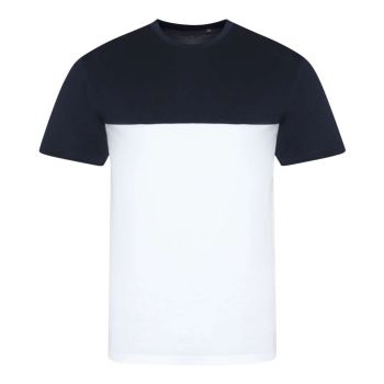 COLOUR BLOCK T White/Navy S