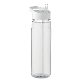 ALABAMA Láhev RPET 650ml s brčkem white
