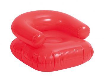 Reset inflatable armchair red