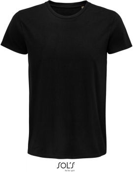 SOL'S | Pánské tričko z těžké bio bavlny deep black M