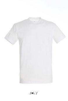 SOL'S IMPERIAL - MEN'S ROUND COLLAR T-SHIRT White L