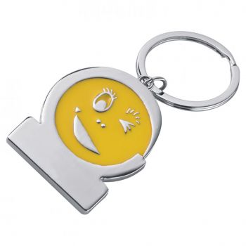 Kľúčenka smile Yellow