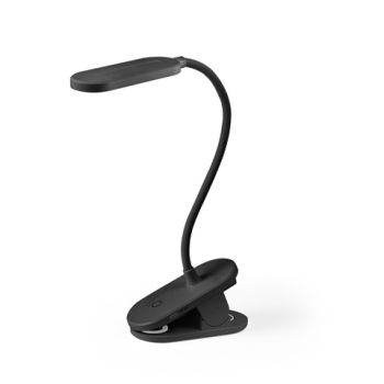 NESBIT II. Prenosná stolná lampa z ABS (65% rABS) Čierna