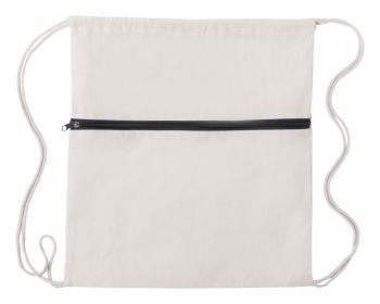 Selcam drawstring bag black , white