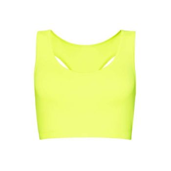 WOMEN'S COOL SPORTS CROP TOP Electric Yellow XL