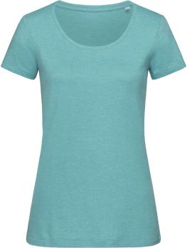 Stedman | Dámské melírované tričko "Lisa" aqua heather M