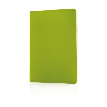 Základný zápisník s mäkkou väzbou zelená