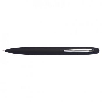 Guľôčkové pero s gumeným telom Black