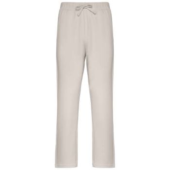 UNISEX LOOSE JOGGING TROUSERS Ivory M