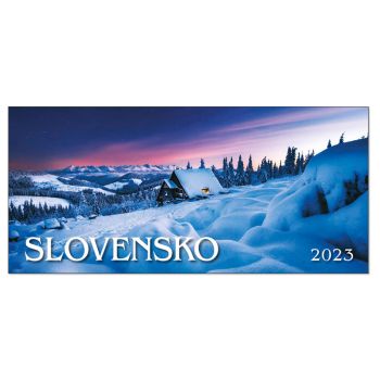 Stolový kalendár Slovensko stĺpcové 2023