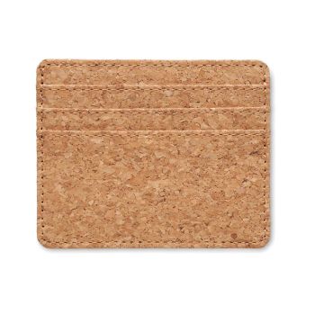 WALLK Korkové RFID pouzdro na karty Béžová