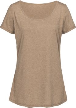 Stedman | Dámské nadměrné tričko vintage brown XL