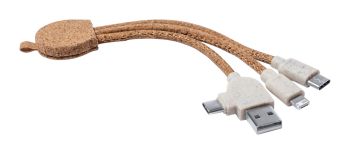 Stuart USB nabíjací kábel natural