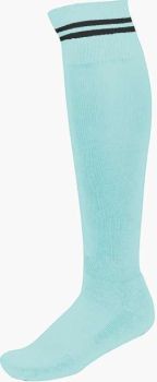 STRIPED SPORTS SOCKS Ice Mint/Dark Grey 39/42