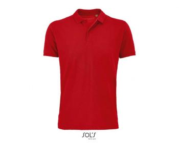 SOL'S PLANET MEN - POLO SHIRT Red M