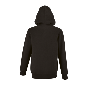 SOL'S STONE - KIDS' ZIP HOODIE Black 8A