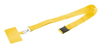 Revent Call RPET lanyard na mobil žltá