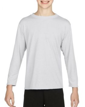 PERFORMANCE® YOUTH LONG SLEEVE T-SHIRT White M