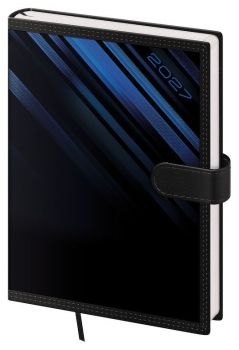 Týždenný diár A5 Tone s magnetom modrý