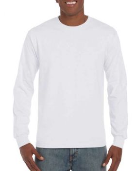 HAMMER ADULT LONG SLEEVE T-SHIRT White XL