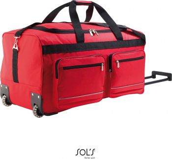 SOL'S | Cestovní taška na kolečkách red onesize
