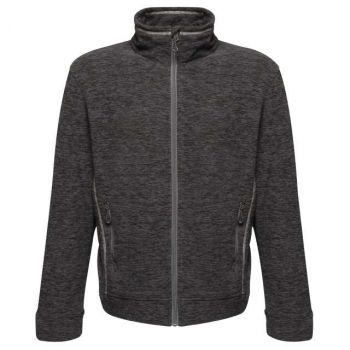 THORNLY MEN - FULL ZIP MARL FLEECE Seal Grey Marl M