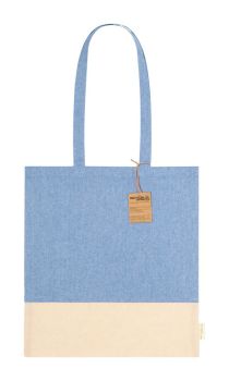 Skadi bavlnená nákupná taška blue