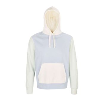 SOL'S COLLINS - UNISEX HOODED SWEATSHIRT Creamy Blue 2XL