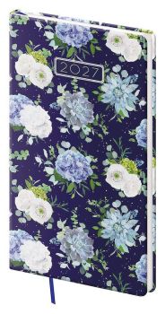 Vreckový diár A6 Vario Lyra Floral