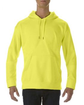 PERFOMANCE® ADULT TECH HOODED SWEATSHIRT Safety Green 3XL