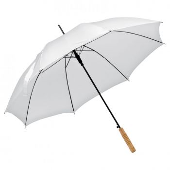 Dáždnik s dreveným držadlom White