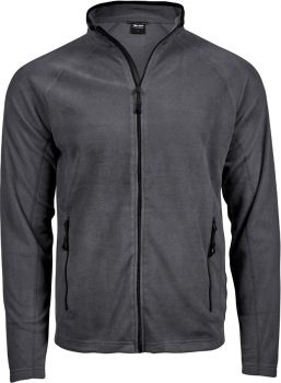 Tee Jays | Pánská fleecová bunda dark grey L