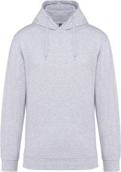 Kariban | Pánská mikina s kapucí ash heather XL