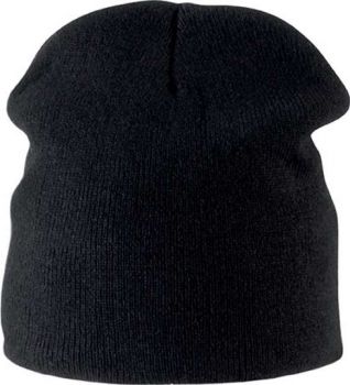 FLEECE LINED BEANIE Black U