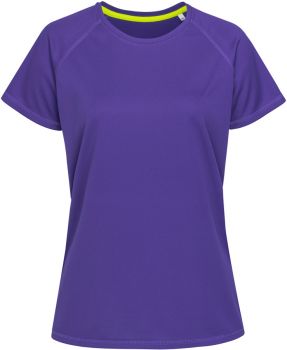 Stedman | Dámské raglánové sportovní tričko, "ptačí oko" deep lilac S