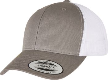Flexfit | 6 panelová Trucker kšiltovka grey/white onesize