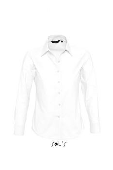 SOL'S EMBASSY - LONG SLEEVE OXFORD WOMEN'S SHIRT White S