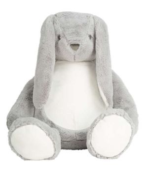 GIANT ZIPPIE BUNNY Grey XL