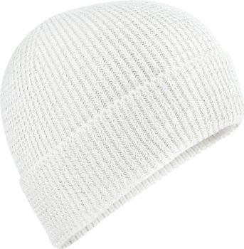 Beechfield | Pletená čepice "Streetlite Reflective" white onesize