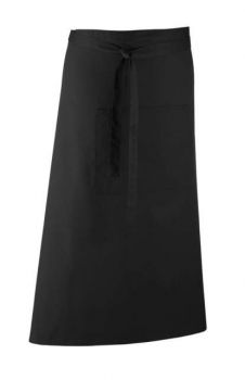 'COLOURS COLLECTION’ BAR APRON WITH POCKET Black U