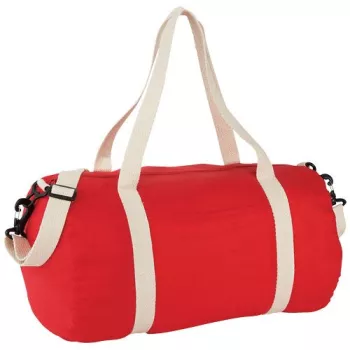 Bavlněná taška Duffel Červená