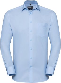 Russell | Coolmax® košile s dlouhým rukávem light blue 4XL