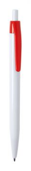 Kific ballpoint pen red , white