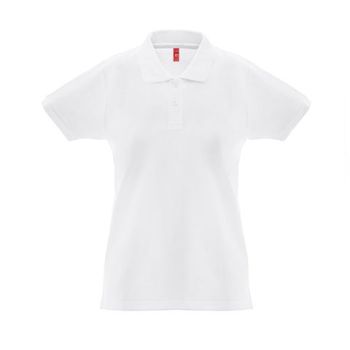 THC MONACO WOMEN WH. Dámske polo tričko Biela XL