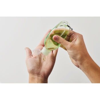 ALOVE Lahvička s aloe vera 50 ml Transparentní Zelená