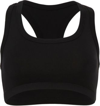 Bella + Canvas | Dámská spandex sportovní podprsenka black L