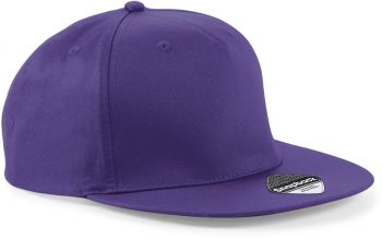 Beechfield | 5 panelová Snapback kšiltovka purple onesize